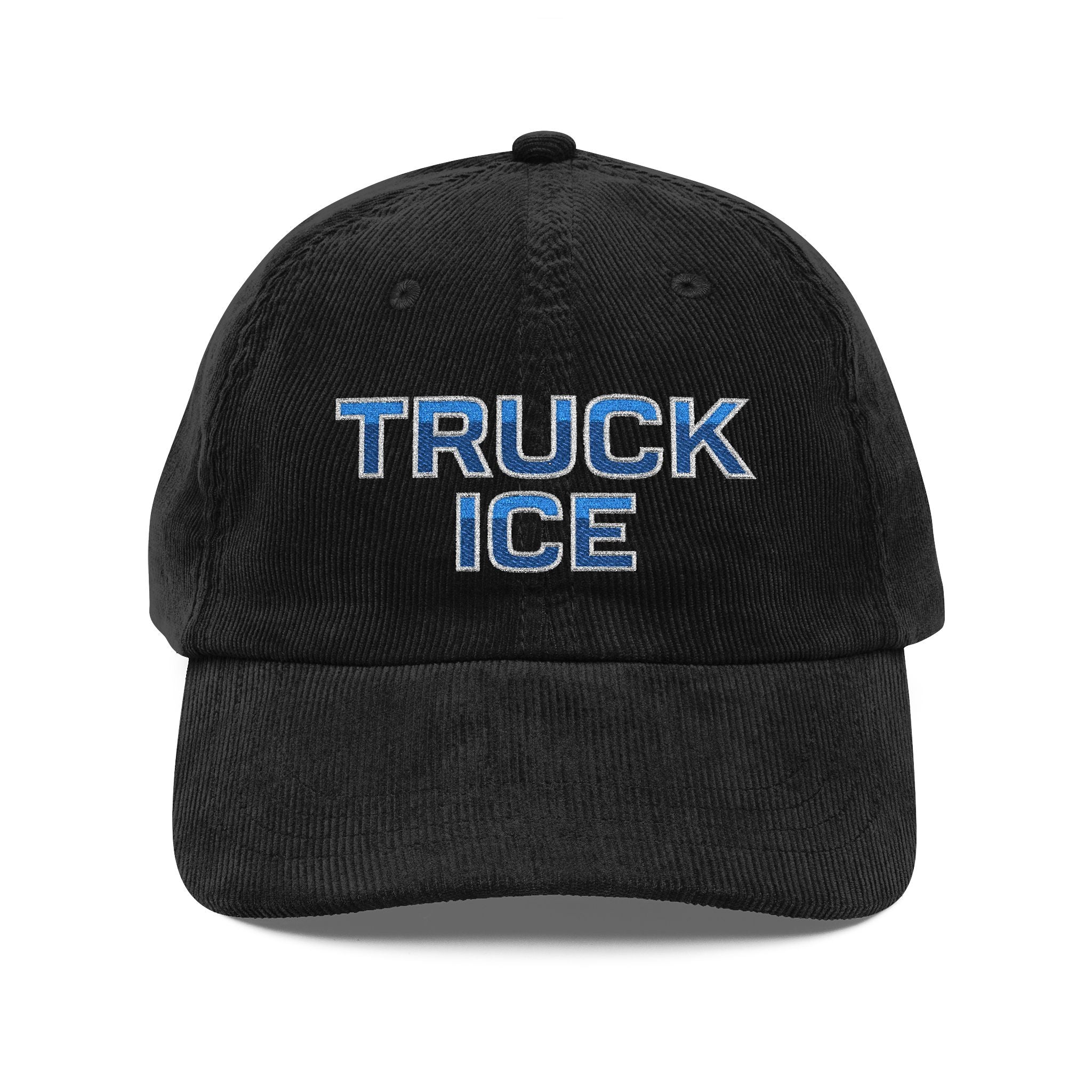 Corduroy Cap - Truck Ice Embroidery