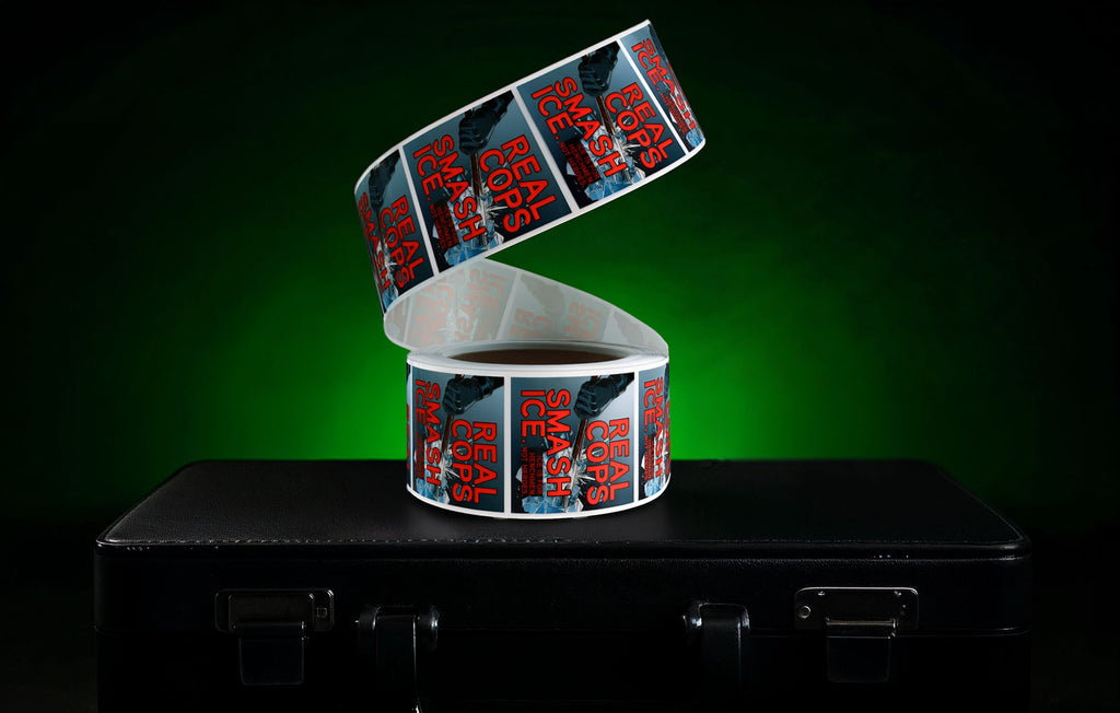 Henchmen Sticker in roll form - when you need 50 - 250 stickers, not 1.