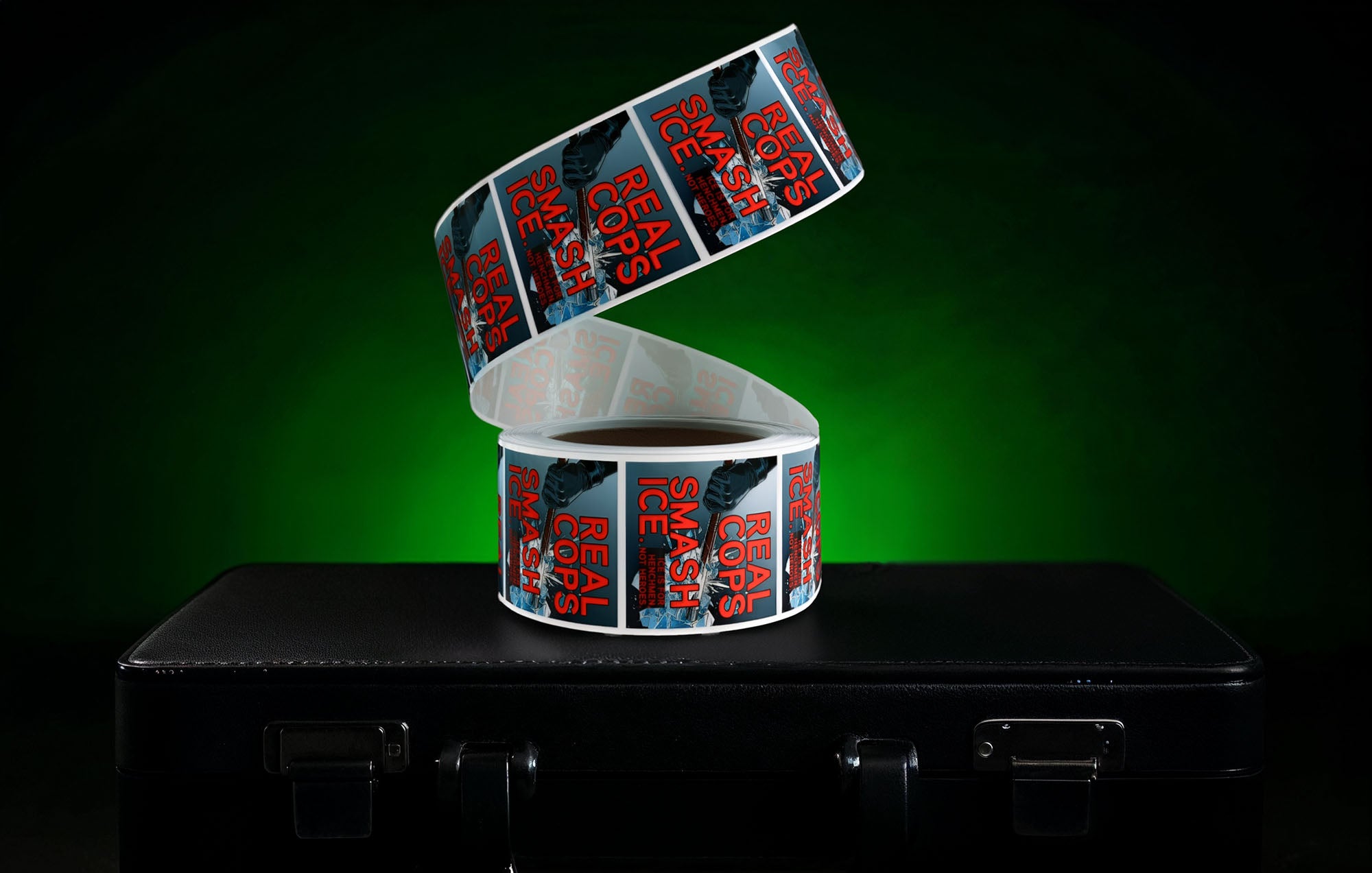 Henchmen Sticker in roll form - when you need 50 - 250 stickers, not 1.